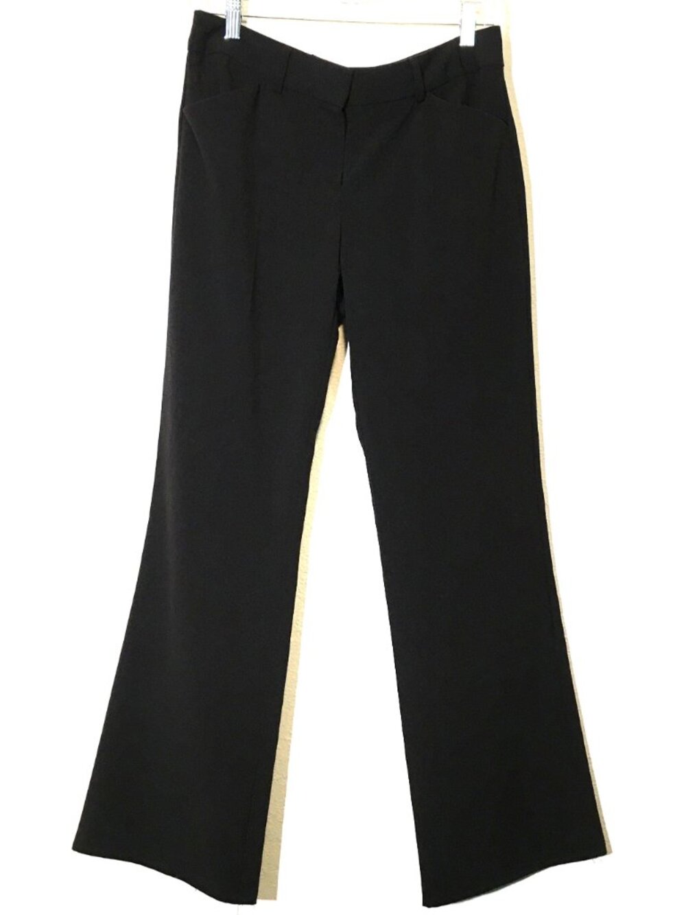Norma Kamali Women's Stretch Black Dress Pants Size 8